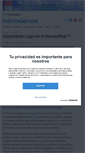 Mobile Screenshot of microsiervos.com